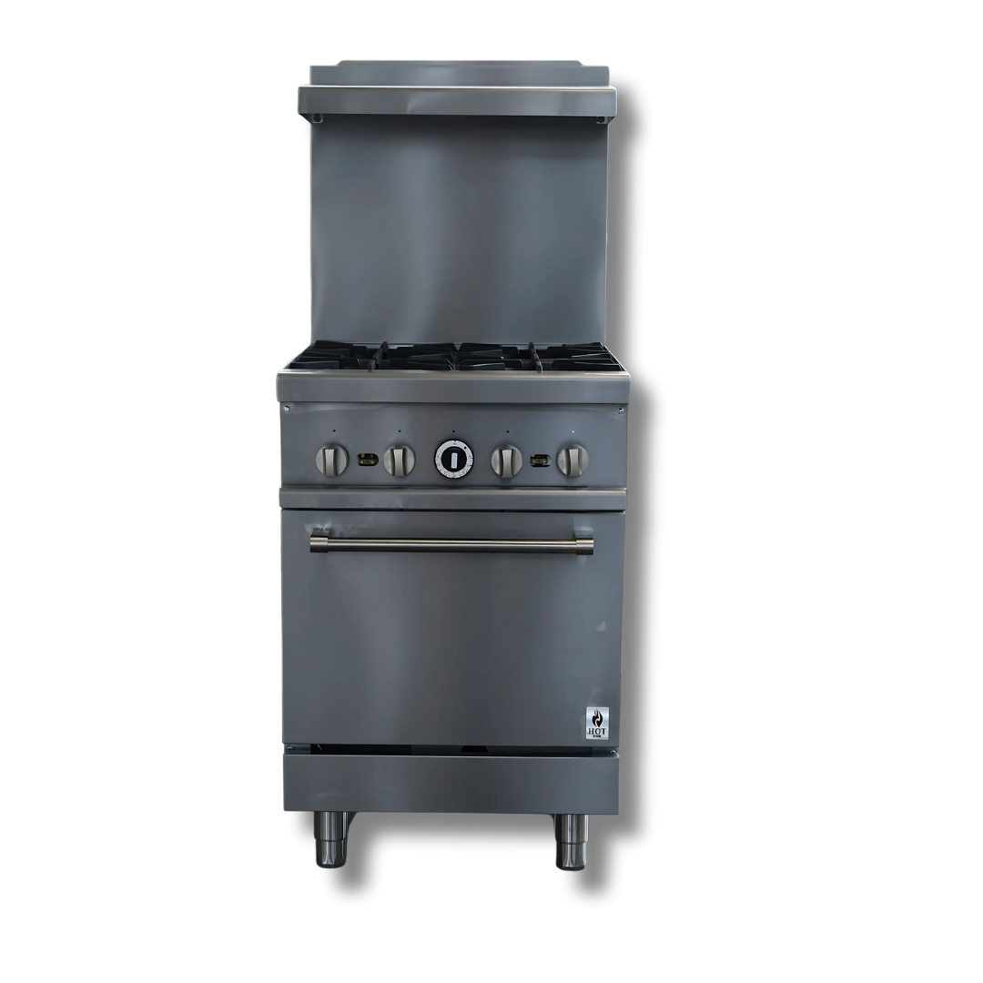 24″ Gas Range 4 Burners HZ-R24