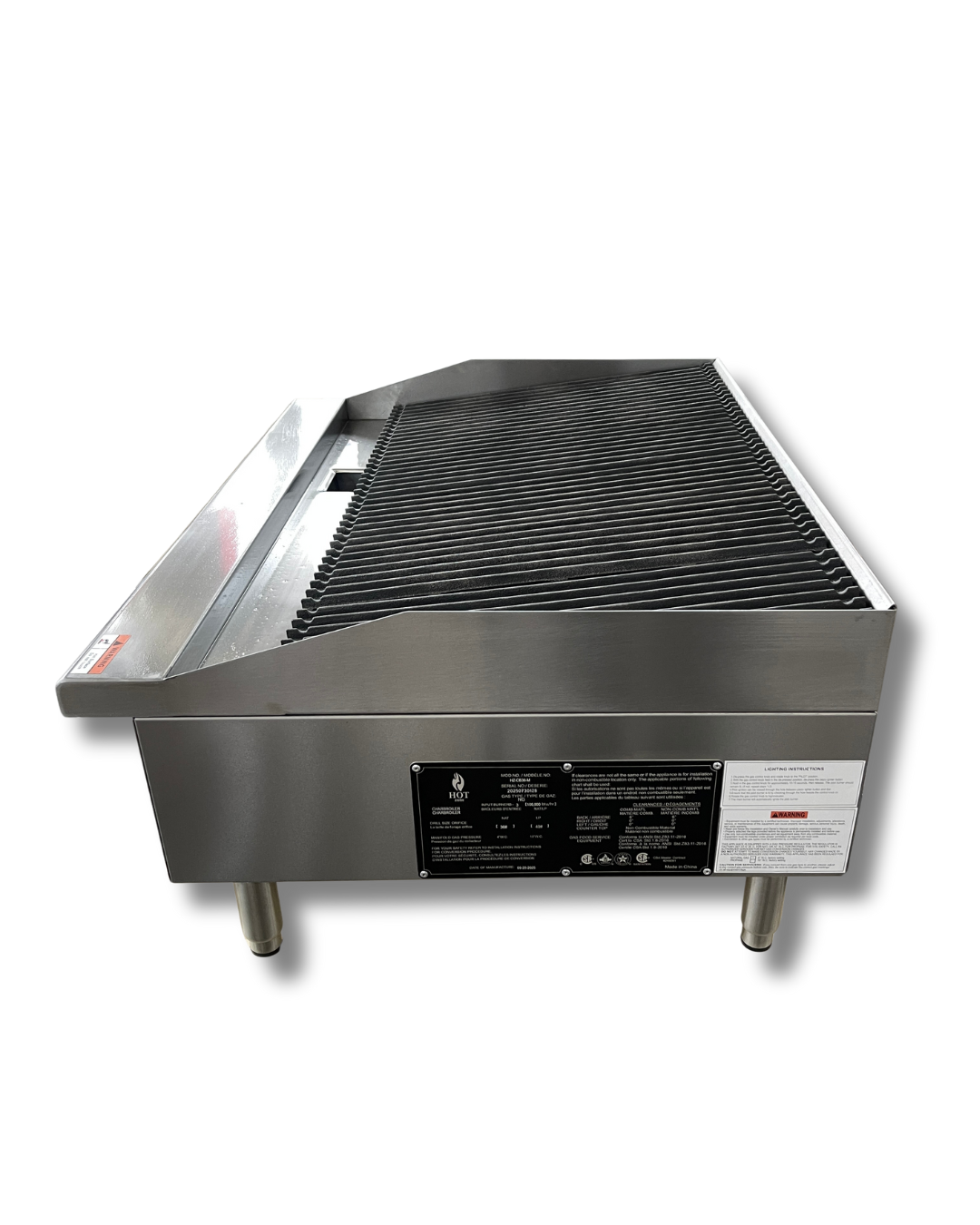 Countertop Gas Charbroiler -36" HZ-CB36-M