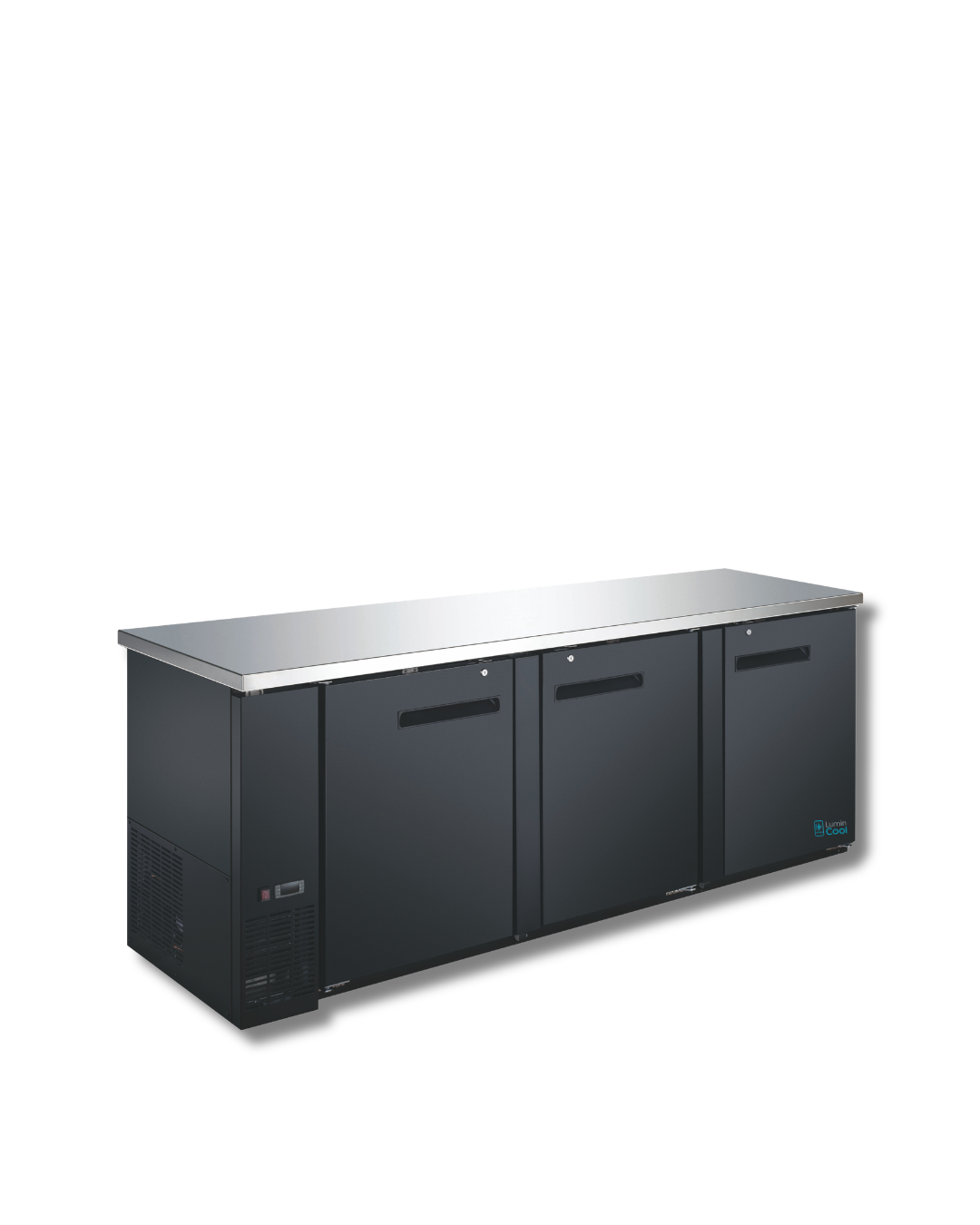 Back Bar cooler Solid door Lumin Cool-BC73-24-Solid