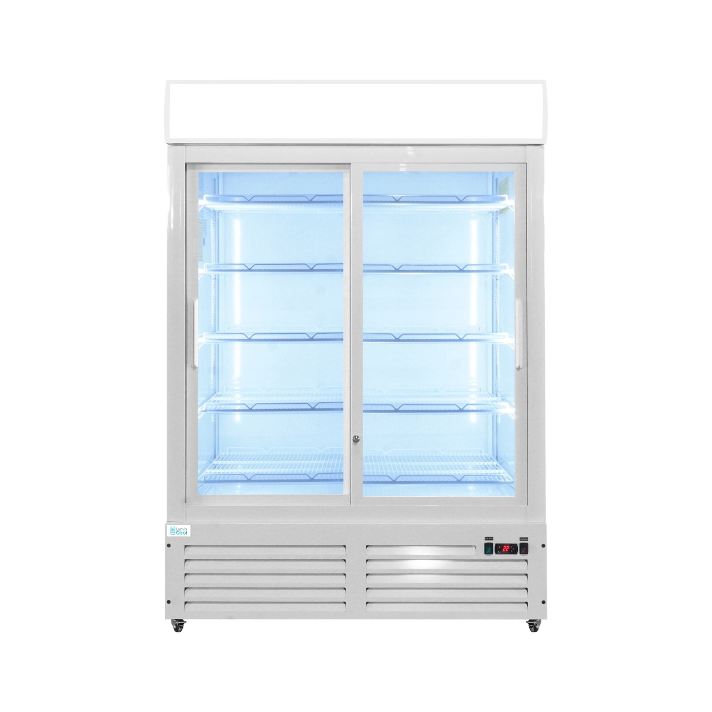 Display glass refrigerator Lumin Cool 54R-G2W