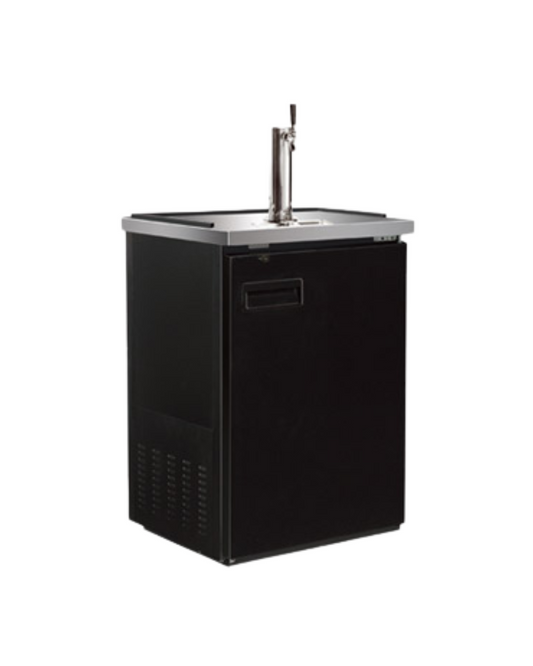 Single Swing Solid Door Keg Cooler COLDZONE-BCBD1