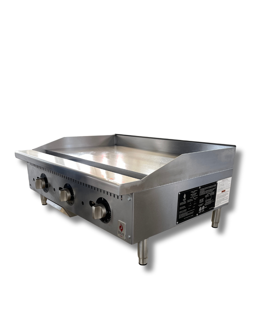 Countertop Gas Griddle Thermostat Control 36" HZ-G36-TP