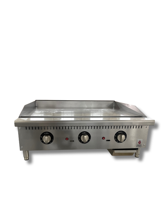 Countertop Heavy duty Thermostat Griddle with safety valve 36" HZ-G36-TH