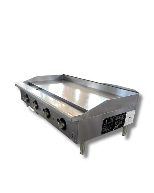 Countertop Gas Griddle Thermostat Control 48" HZ-G48-TP