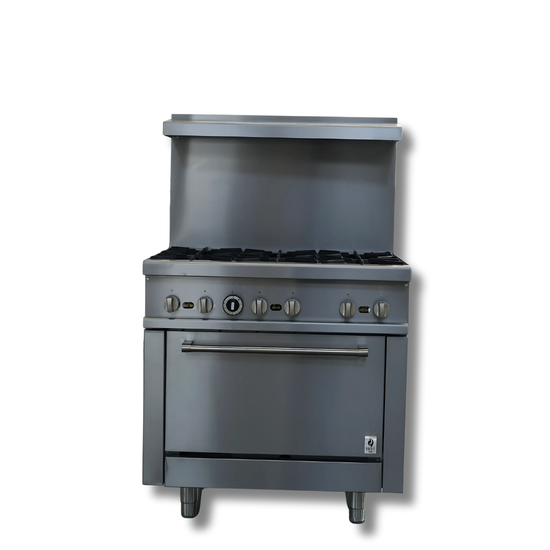 36″ Gas Range 6 Burners HZ-R36