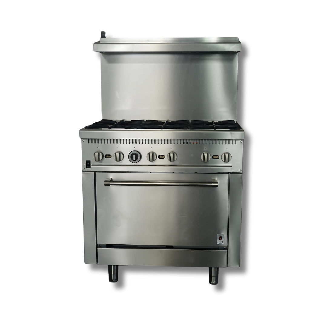 Gas Range with Built-In Convection Oven 36" HZ-CR36