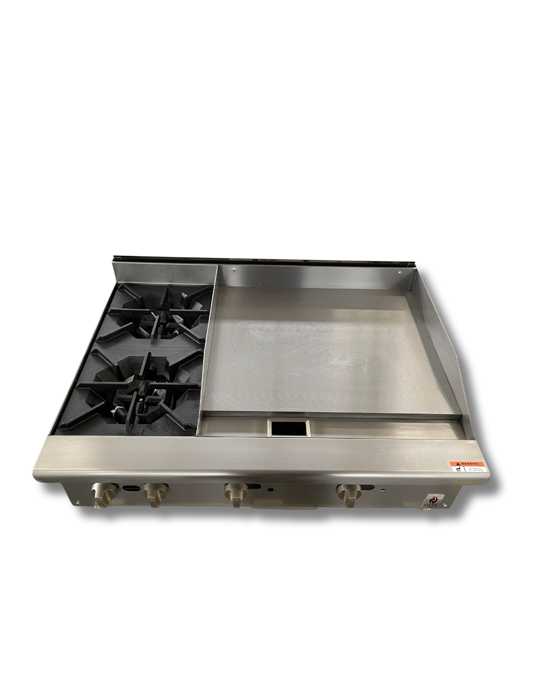 Countertop Gas Combination Hot plate  and Griddle 36"-HZC-12H24G