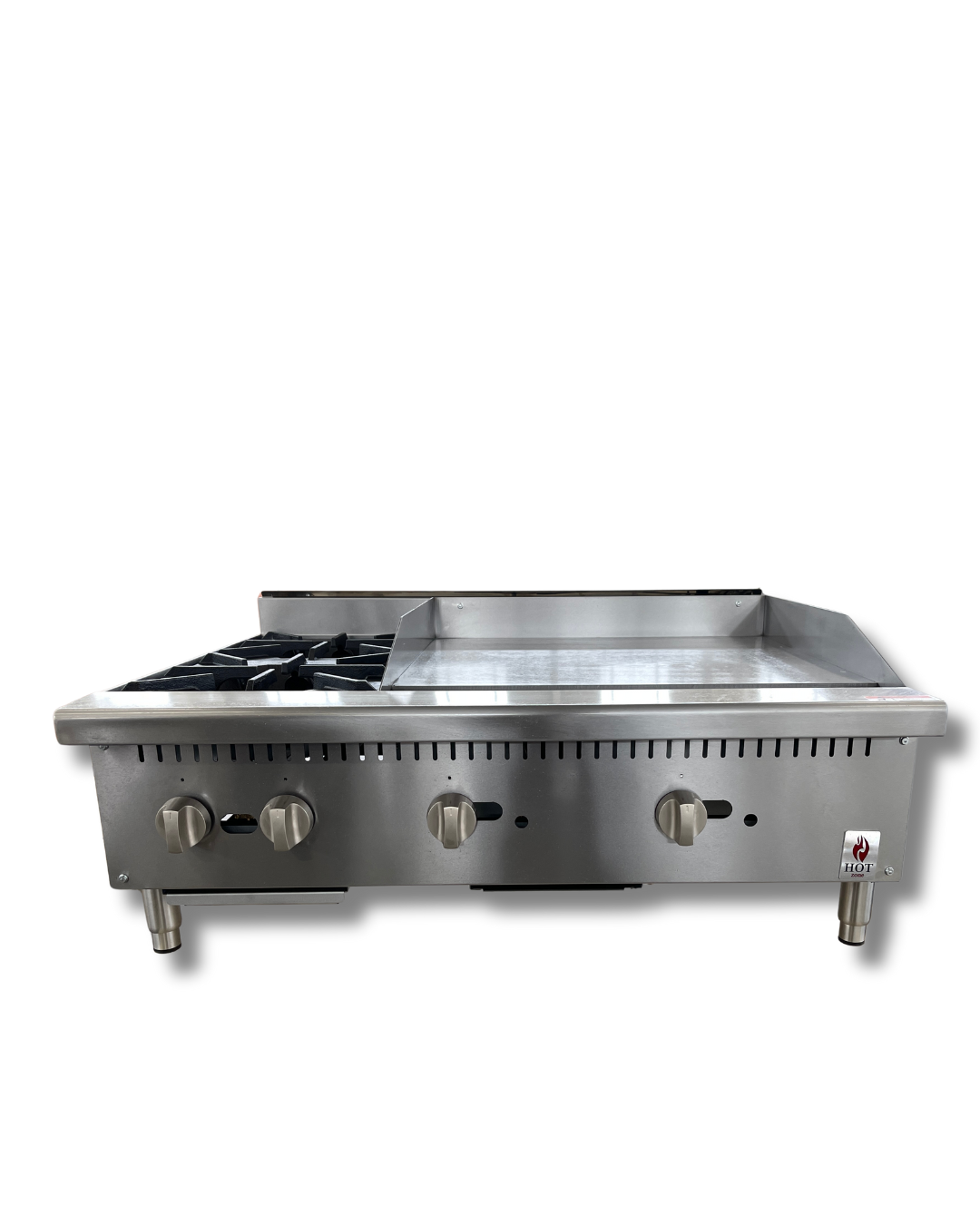 Countertop Gas Combination Hot plate  and Griddle 36"-HZC-12H24G