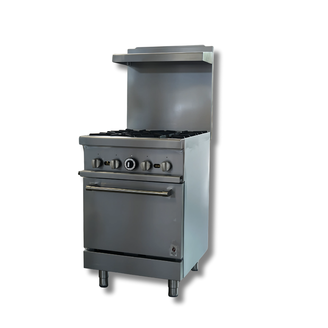 24″ Gas Range 4 Burners HZ-R24
