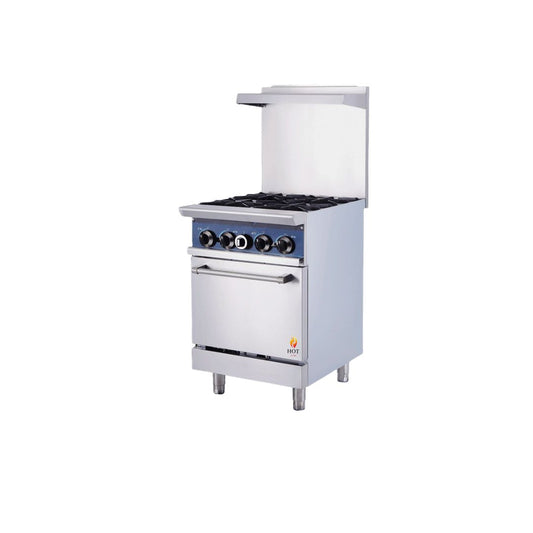 24″ Gas Range 4 Burners HZ-R24