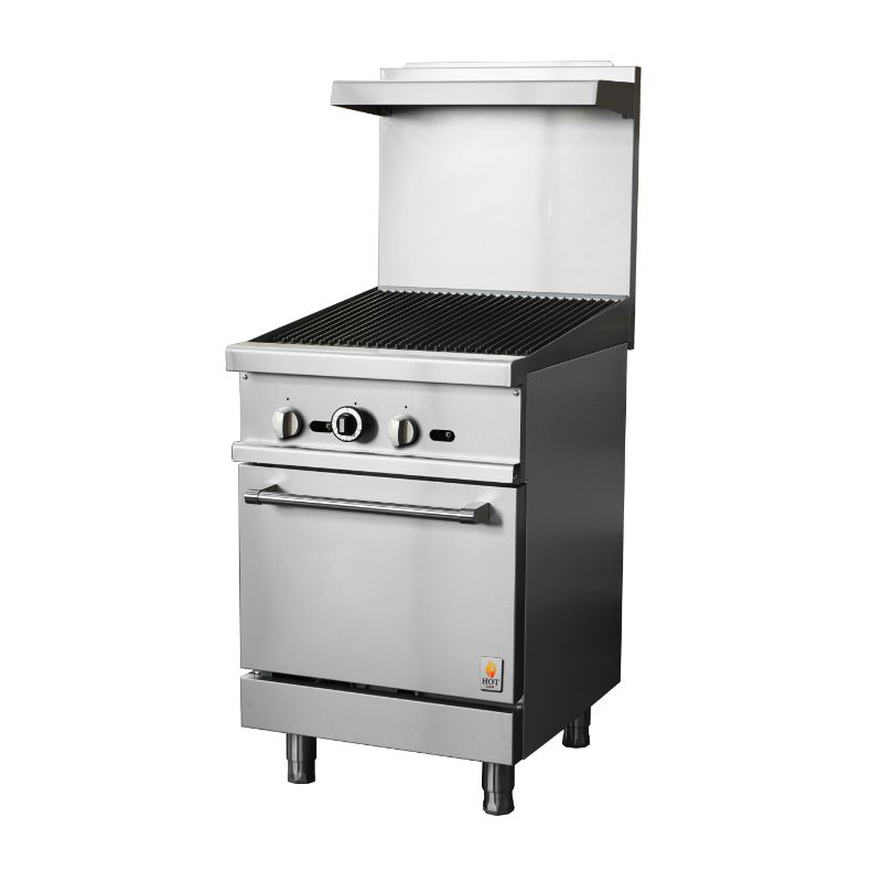 Hot Zone commercial gas range