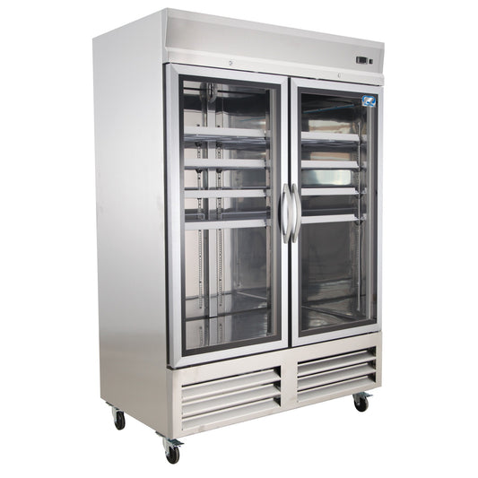 Reach-in Freezer (Glass door) COLDZONE-49FS-G2